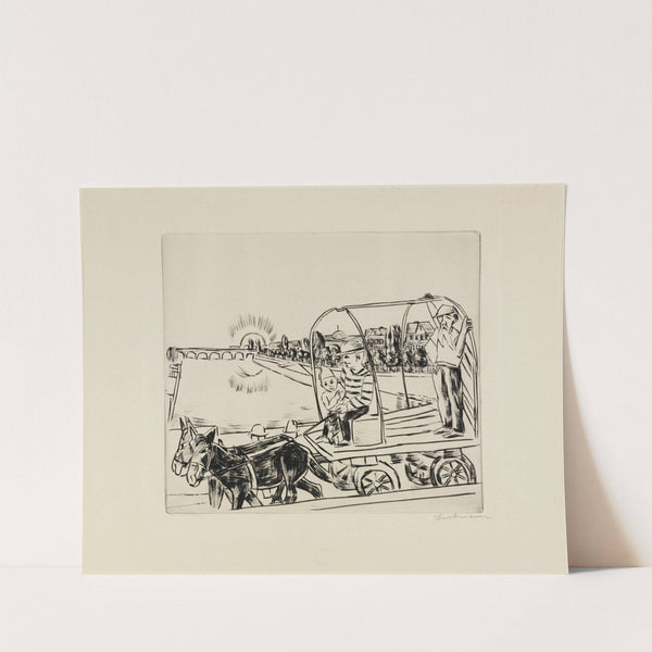 Der Morgen (1923) by Max Beckmann