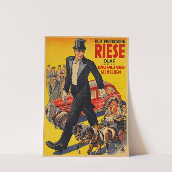 Der nordische Riese Olaf und die Däumlings-Menschen by Beigat Litho