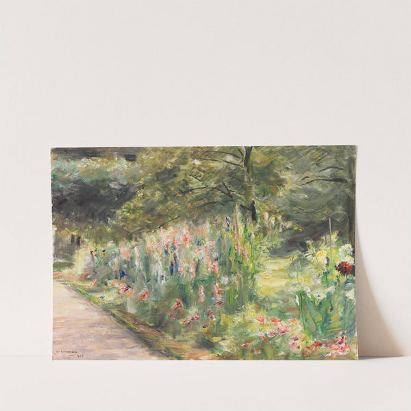 Der Nutzgarten in Wannsee nach Südosten (1923) by Max Liebermann