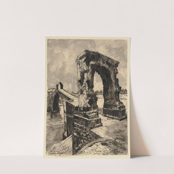 Der Pont del Diable in Martorell by Hermann Lismann