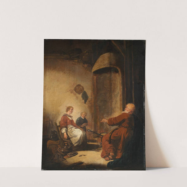 Der Prophet Elias im Hause der Witwe von Sarepta by Benjamin Gerritsz. Cuyp