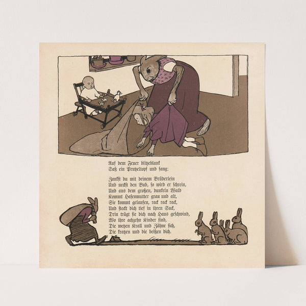 Der Prutzeltopf Pl.10 (1908) by Wilhelm Schulz