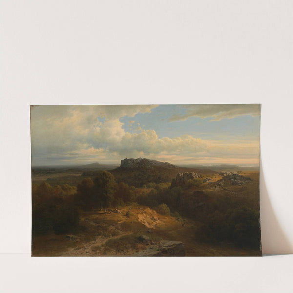 Der Regenstein im Harz by Theodor Kotsch