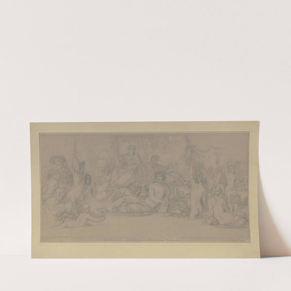 Der Rheinstrom und seine Nebenflüsse nach dem Rheinstromlied Clemens Brentanos (1843-1846) by Moritz von Schwind