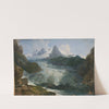 Der Rhônegletscher by Johann Peter Krafft