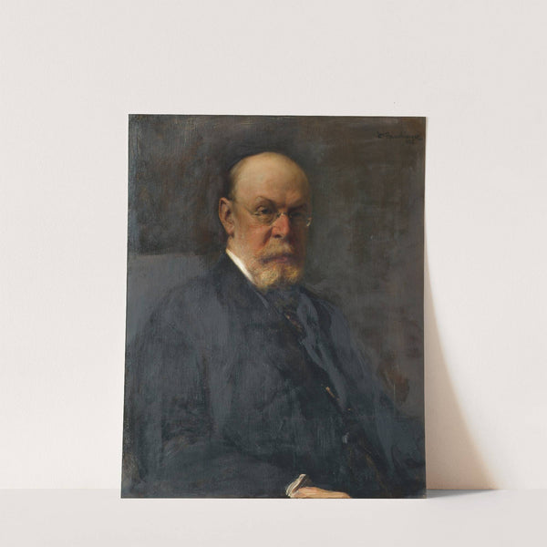Der Sektionschef Alfred Ritter von Bernd by Heinrich Rauchinger