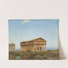 Der sogenannte Poseidontempel in Paestum by Carl Wuttke