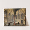 Der Sommerremter im Hochmeisterpalast der Marienburg by Domenico Quaglio the Elder