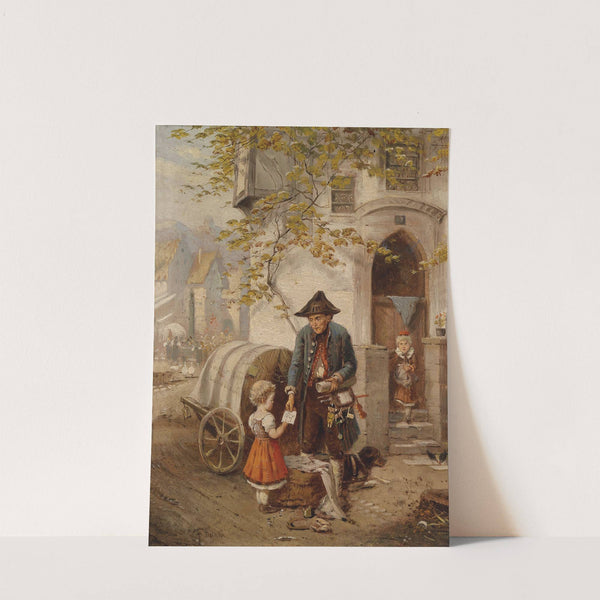 Der Spielzeugverkäufer by Fritz Beinke
