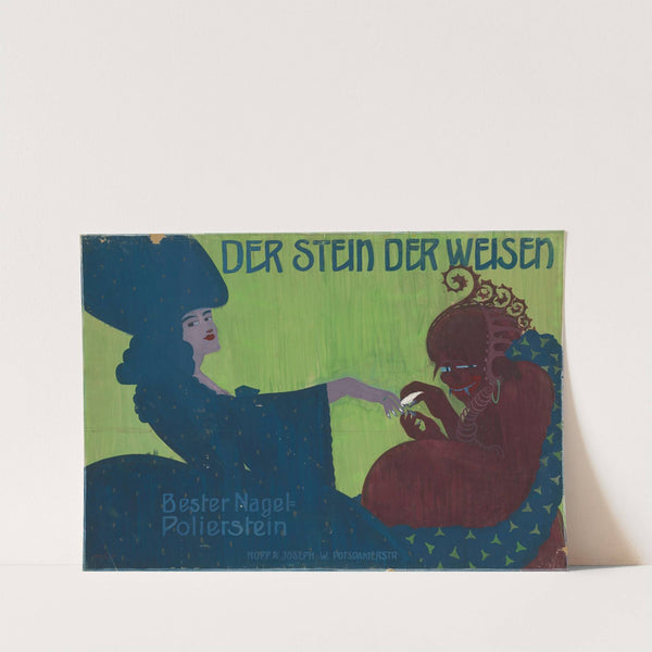Der Stein der Weisen. Bester Nagelpolierstein Kopp & Joseph W. (1911) by Alfred Böld