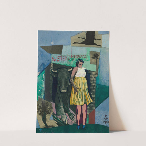 Der Stier und die Europa by Karl Wiener