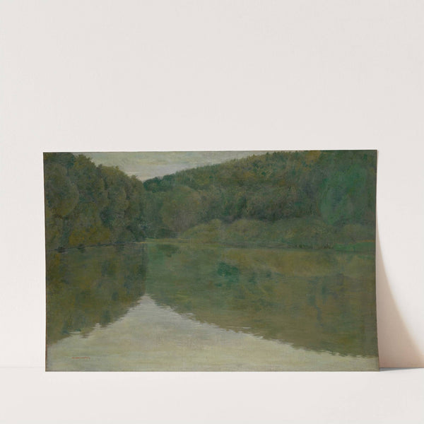 Der stille Teich by Friedrich König