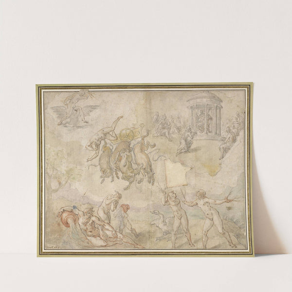 Der Sturz des Phaeton by Hans von Aachen