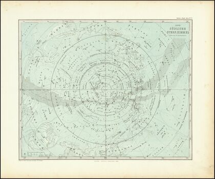 Der Südliche Stern.Himmel and Der Nördliche Stern.Himmel (1872)