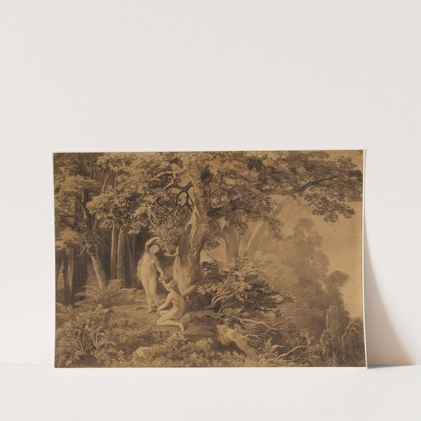 Der Sündenfall (1. Mose 3, 6) by Johann Wilhelm Schirmer