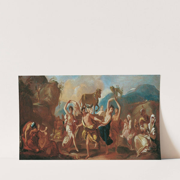 Der Tanz um das goldene Kalb (1707-1710) by Franz Carl Remp