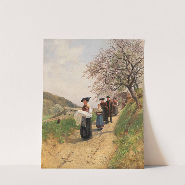 Der Taufgang by Friedrich Kallmorgen