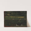 Der Teich im Bois de Boulogne by Giuseppe De Nittis