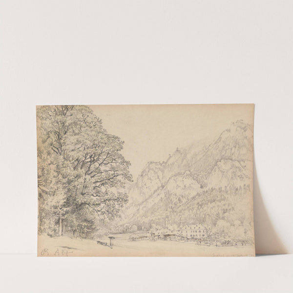 Der Thalhof in Reichenau an der Rax by Rudolf von Alt