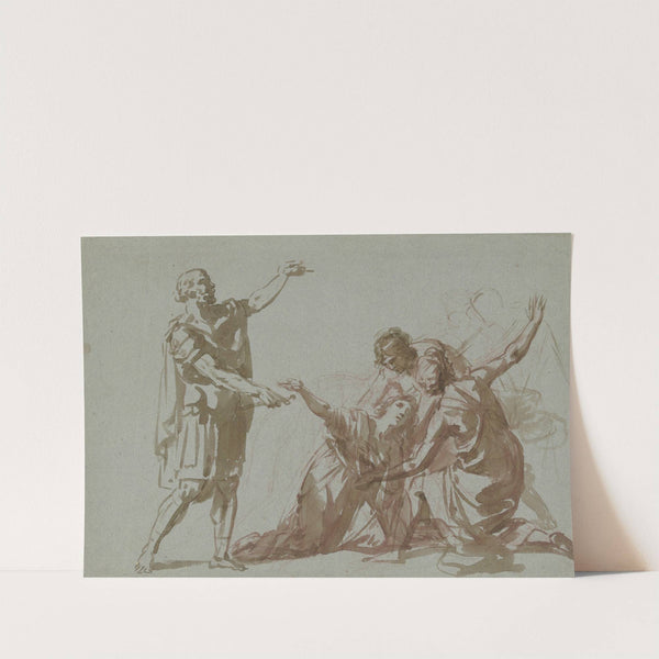 Der Tod der Virginia by Heinrich Friedrich Füger