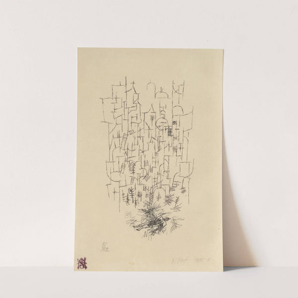 Der Tod für die Idee by Paul Klee