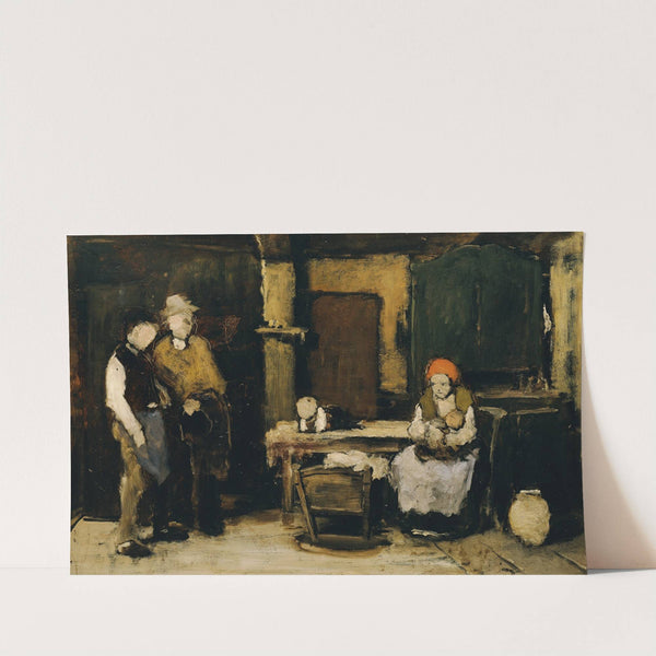 Der Trinker (before 1872) by Mihály Munkácsy