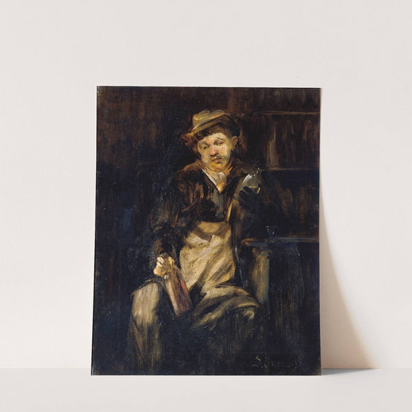 Der Trinker by Jozef Israëls