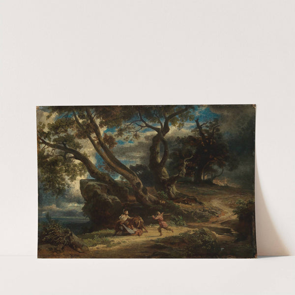 Der Überfall by Johann Wilhelm Schirmer