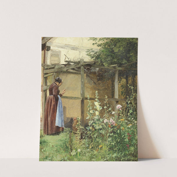 Der var en kone på landet by Cilius Andersen