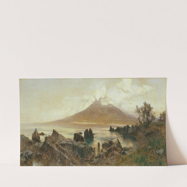 Der Vesuv (1881) by Eduard Peithner von Lichtenfels