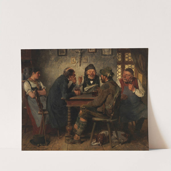 Der Vorleser by Hugo Kauffmann