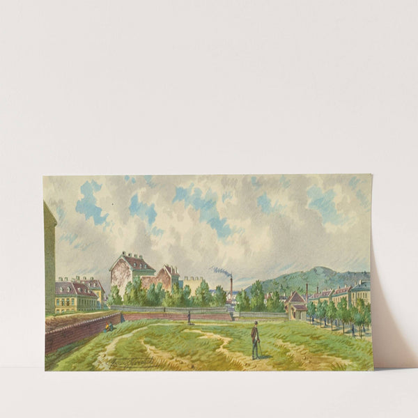 Der Währinger Gürtel in Wien by Franz Gerasch