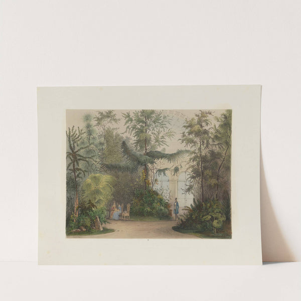 Der Wintergarten in der kaiserlichen königlichen Hofburg zu Wien Pl.02 by Franz Antoine