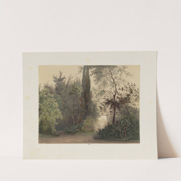 Der Wintergarten in der kaiserlichen königlichen Hofburg zu Wien Pl.08 by Franz Antoine