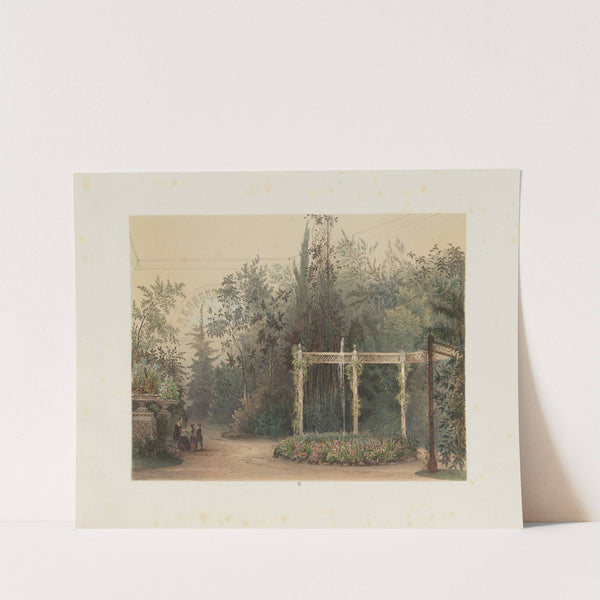 Der Wintergarten in der kaiserlichen königlichen Hofburg zu Wien Pl.09 by Franz Antoine