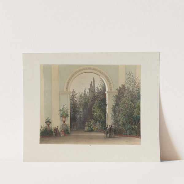 Der Wintergarten in der kaiserlichen königlichen Hofburg zu Wien Pl.11 by Franz Antoine