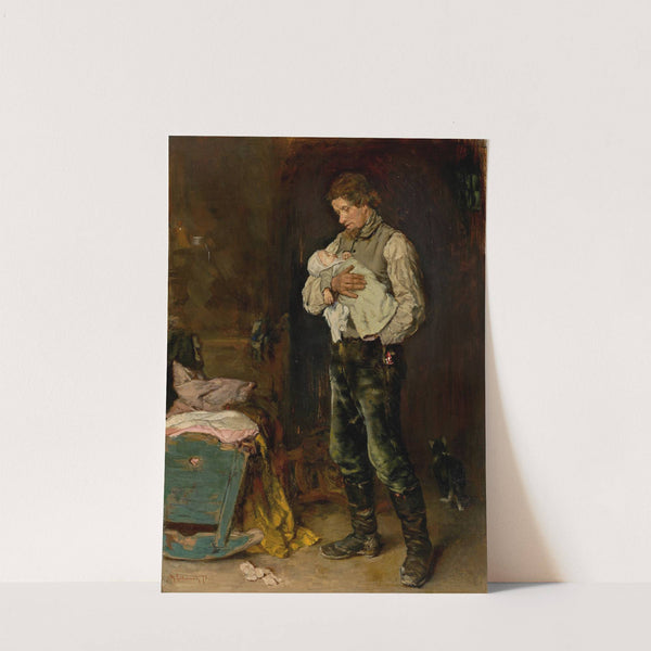 Der Witwer (1873) by Max Liebermann