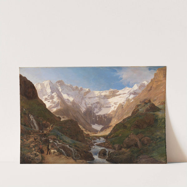 Der Zirkus von Gavarnie by Louise-Joséphine Sarazin de Belmont