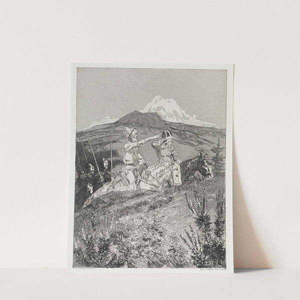 Der Zug (Zelt, Opus XIV, 1. Teil, Nr. 13) (1915) by Max Klinger