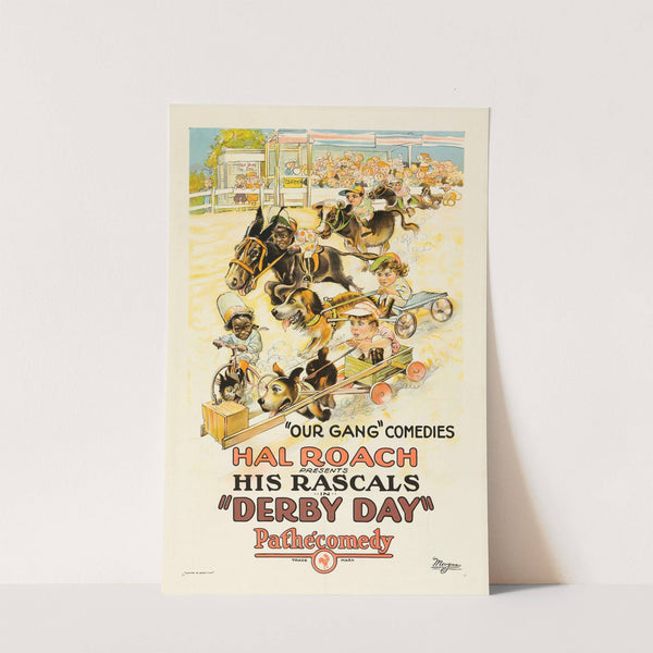 Derby Day (1923) by Morgan Litho Co.