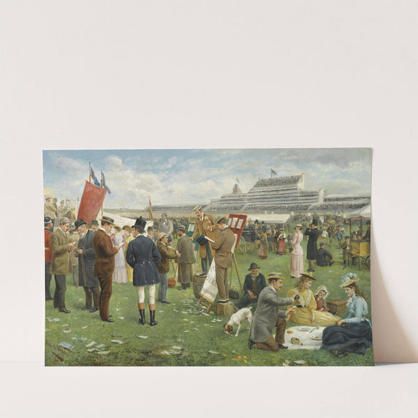 Derby day, Epsom by Pedro Vega Y Munoz