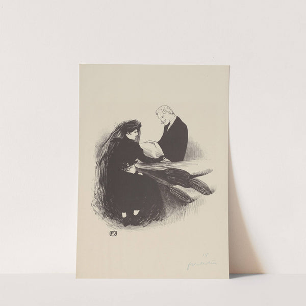 Dernière Nouveauté (1893) by Félix Vallotton