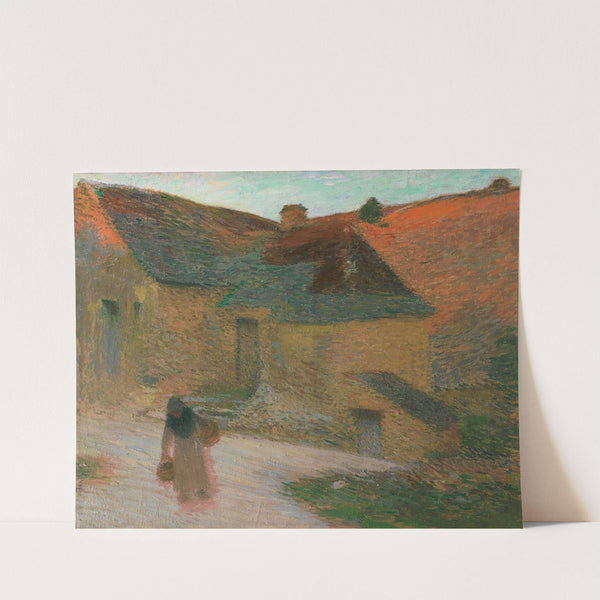 Derniers Rayons, Une Ferme Dans Le Lot (circa 1898) by Henri Martin