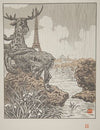Derriere l’elan de Fremiet (Trocadero) (1902)