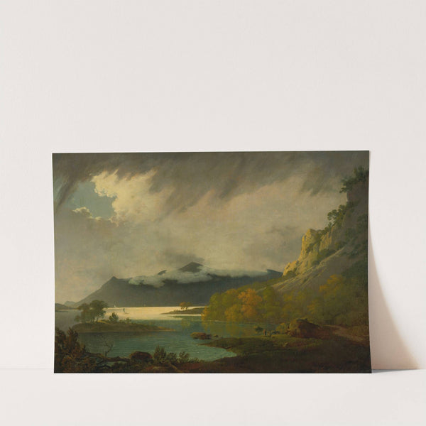 Derwent Water, with Skiddaw in the distance by Joseph Wright of Derby