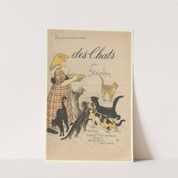 Des chats par Steinlen cover-1898 by Théophile Alexandre Steinlen