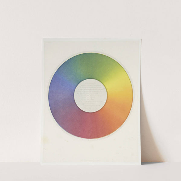 Des couleurs et de leurs applications aux arts industriels à l’aide des cercles chromatiques pl 03 (1864) by Michel Eugène Chevreul