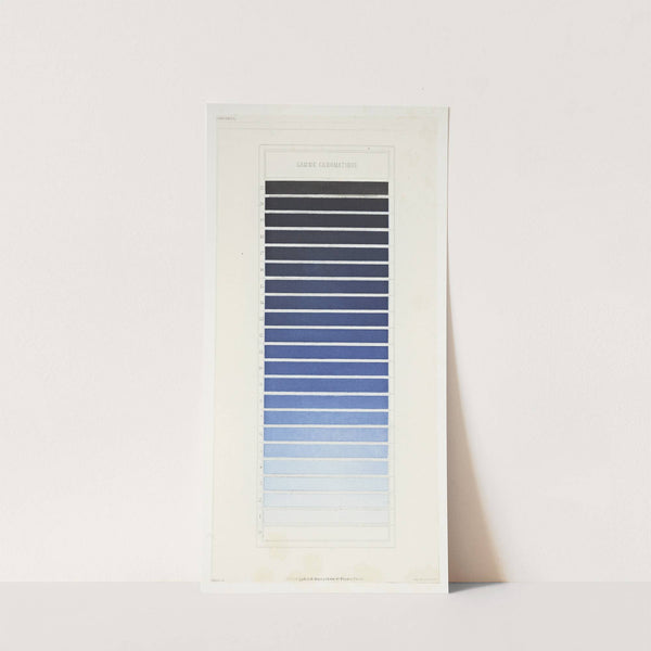 Des couleurs et de leurs applications aux arts industriels à l’aide des cercles chromatiques pl 24 (1864) by Michel Eugène Chevreul