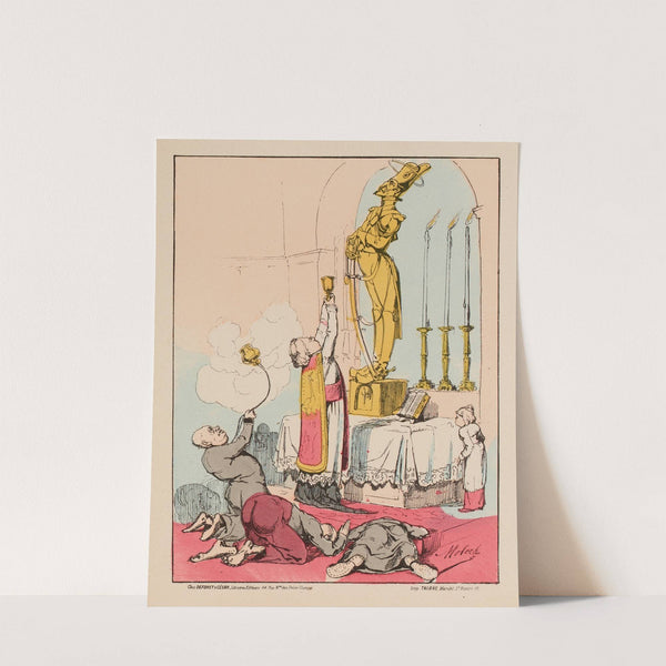 Des embuches, des méchants, délivrez-nous Seigneur by Moloch (Alphonse Hector Colomb)