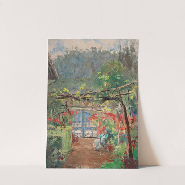 Descanso em meu jardim by Eliseu Visconti